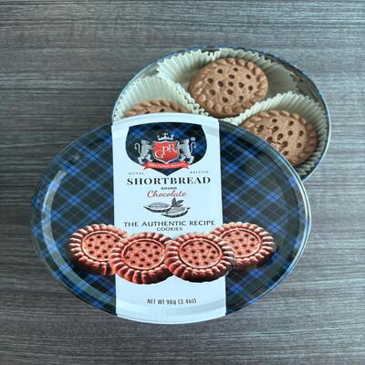 GPR Shortbread Chocolate the authentic recipe cookies